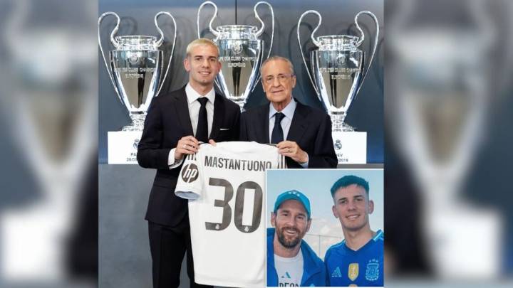 MASTANTUONO ES NUEVO JUGADOR DEL REAL MADRID