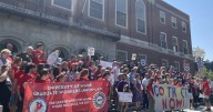 Union members join UMaine grad workers to call for fair contract negotiation