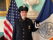 This Queens detective now wears the badge of a 9/11 hero, keeping his uncle’s legacy alive