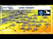FORECAST: Cooler weather is expected for the next few days, along with dry air