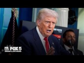 FULL VIDEO: President Trump announces DC police will be under federal control, deploys National Guar