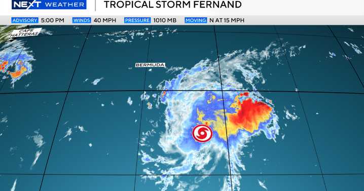 Will Tropical Storm Fernand impact South Florida? Here's the system's projected path.