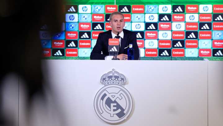 Franco Mastantuono es presentado oficialmente con el Real Madrid