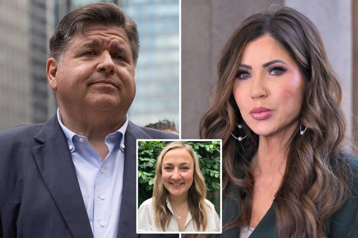 Kristi Noem demands J.B. Pritzker 'scrap' far-left immigration policies after migrant killer gets nabbed in Illinois murder
