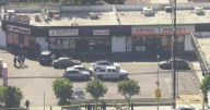 1 dead, 4 wounded in shooting outside South Los Angeles strip mall