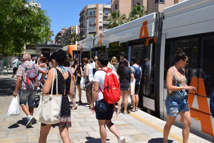 TRAM d´Alacant facilitó la movilidad de 1,7 millones de usuarios en julio