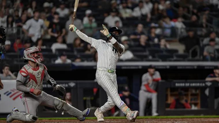 Yankees' Jazz Chisholm shares emotional inspiration for milestone home runs vs. Red Sox