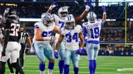 Cowboys rookie RB Jaydon Blue leaves with an ankle injury