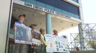 Family members rally for victims of police shootings  