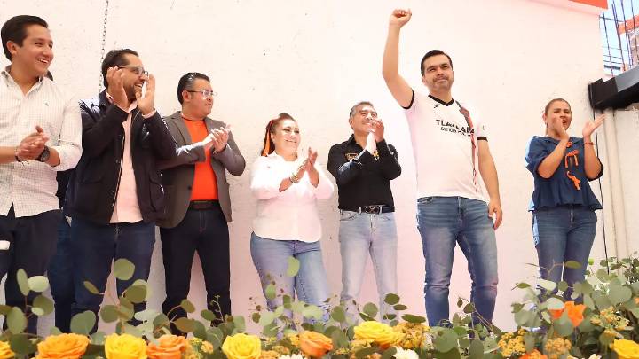 Destapa Máynez a Delfino Suárez rumbo a la gubernatura en 2027