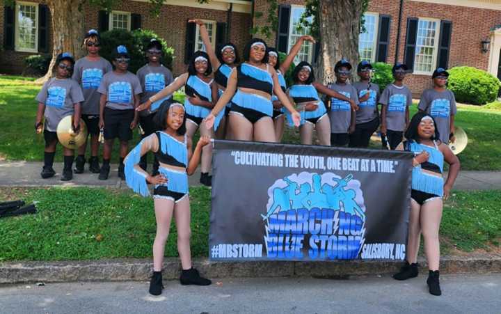 Marching Blue Storm: Community dance and drumline team provides learning opportunities