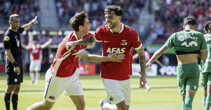 Mateo Chávez brilla con asistencia en debut con AZ Alkmaar