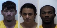 3 arrested after meth found hidden in sweet tea jug during traffic stop, Pearl River County Sheriff says