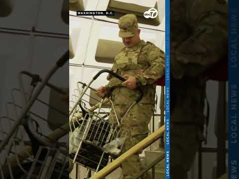 National Guard boosts presence at D.C.'s Waterfront Metro