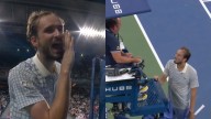 Escándalo en US Open: Medvedev retó al juez frente a todos y rompió su raqueta