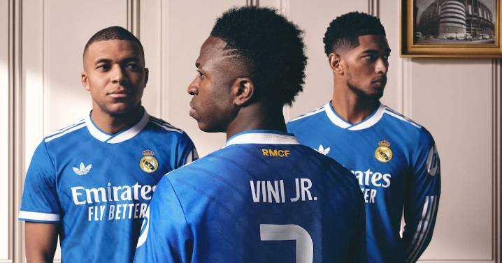 ¡Una obra de arte! Así es como luce la nueva  tercera camiseta del Real Madrid