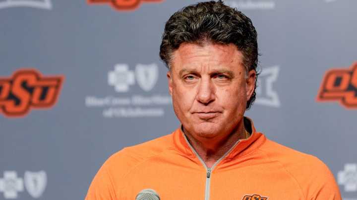 Mike Gundy is keeping quiet on OSU football depth chart before opener