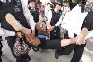 London protests LIVE: More than 150 arrests at Parliament Square over support for banned Palestine Action