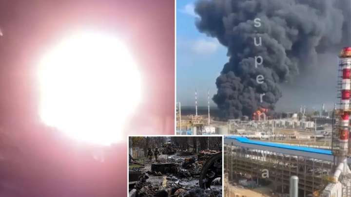 Ukraine unleashes bombing to kill three 'Butchers of Bucha' as it marks Independence Day with major strikes on Russia