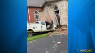 Driver injured after allegedly crashing into Denver church