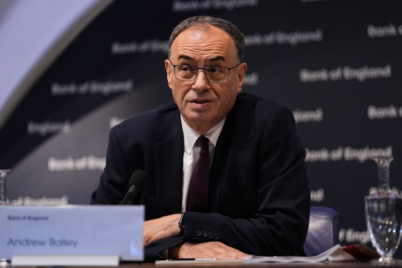 Bank of England's Bailey says UK has 'acute challenge' over weak growth
