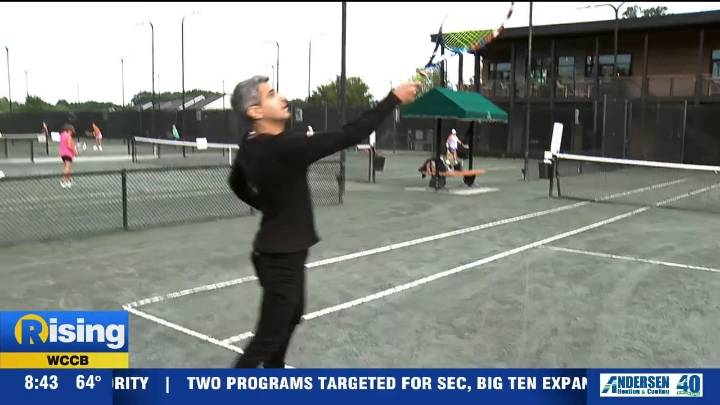 Up 'n Adam: Local International Tennis Tournament player