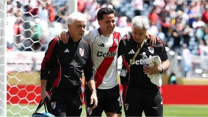 Gran noticia para River: Sebastián Driussi recibió el alta médica y viajará a Paraguay