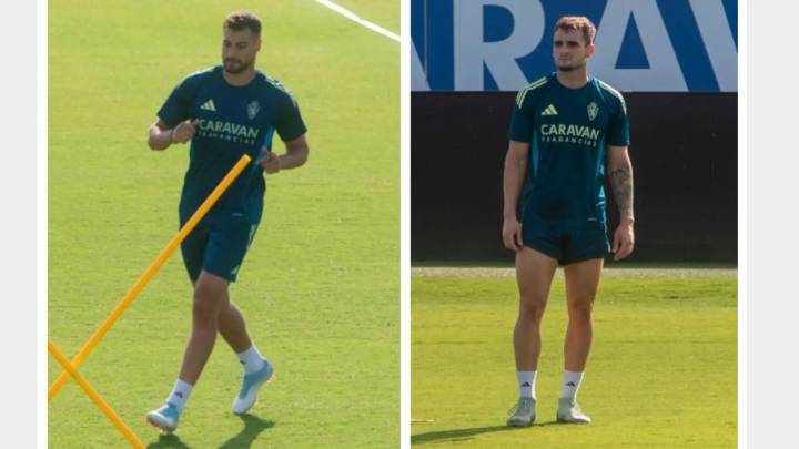 Bakis y Cuenca, aún sin destino, en la recta final de su cuenta atrás en el Real Zaragoza