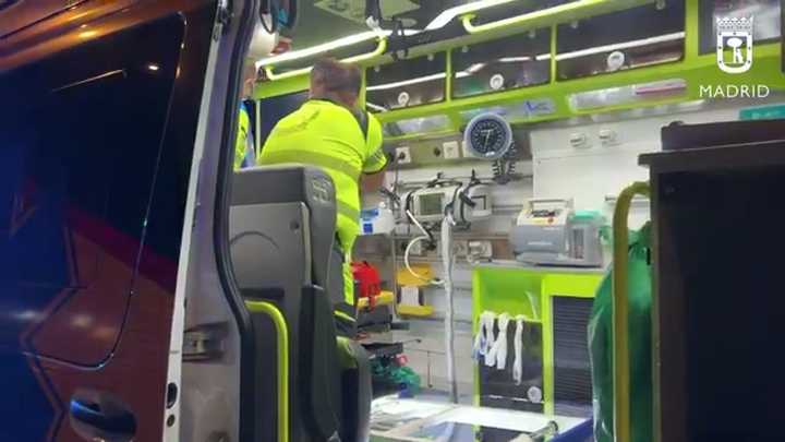 Muere un motorista tras salirse de la vía en el Paseo de Santa María de la Cabeza, Madrid