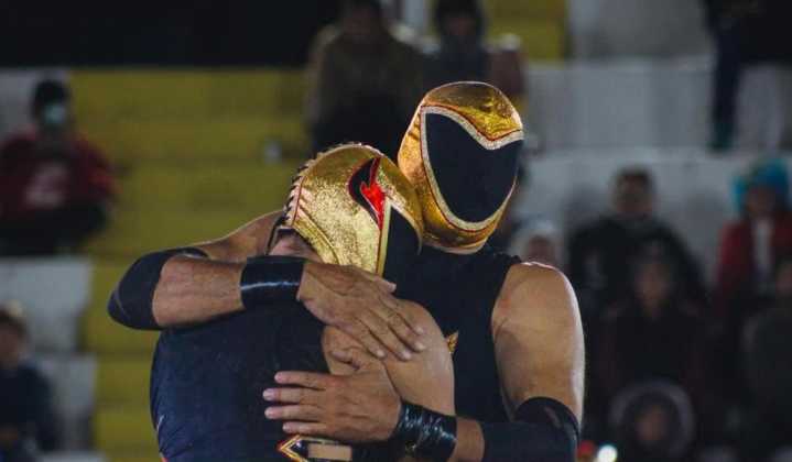 Tinieblas 3G, el heredero de la máscara dorada con negro que “quiere ser como su papá”