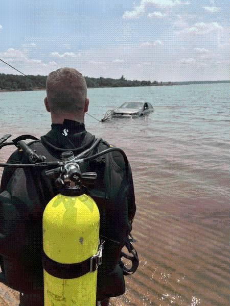 OHP retrieves vehicle from Lake Thunderbird, no injuries reported