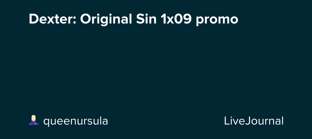 Dexter: Original Sin 1x09 promo: ohnotheydidnt