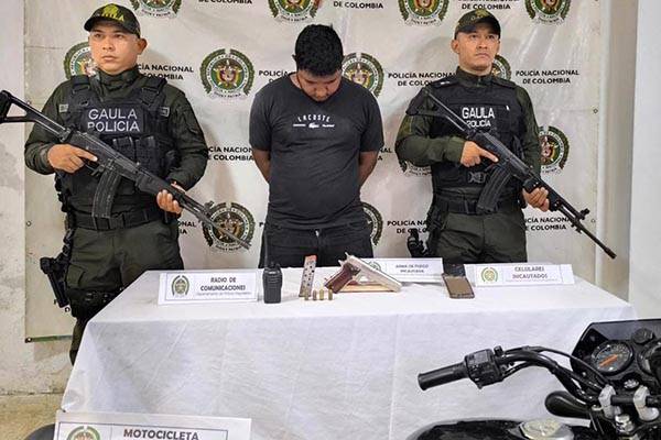 Cayó alias ‘El Gordo’ armado hasta los ‘dientes’ en Plato, Magdalena