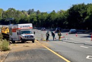 Chemical spill snarls traffic on I-280 in Los Altos Hills