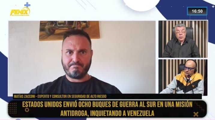 Matías Zacconi : “Trump no dudaría en invadir Venezuela para liberar al pueblo de una dictadura”