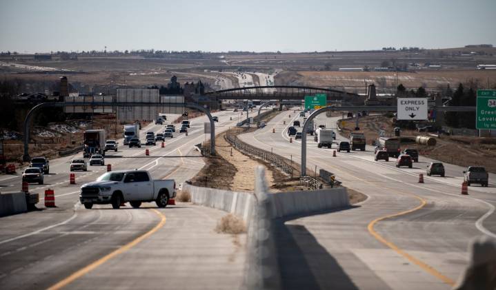 Fatal crash on I-25 in Denver caused by hit