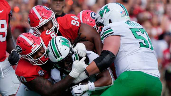 Grading Georgia football after its big win over Marshall