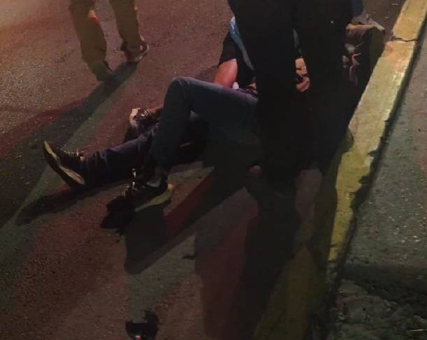 Accidente de moto deja tres personas lesionadas en Mixquiahuala