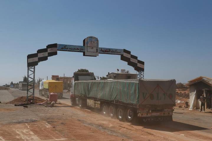 Reabre la principal carretera de Damasco a Sweida para entrada de ayuda tras semanas de violencia