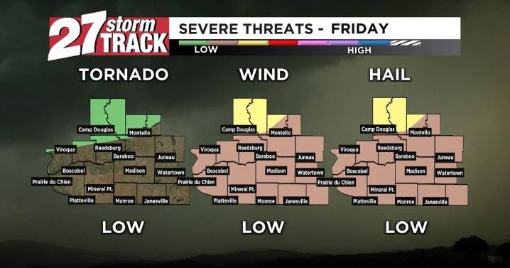 Strong storms possible overnight