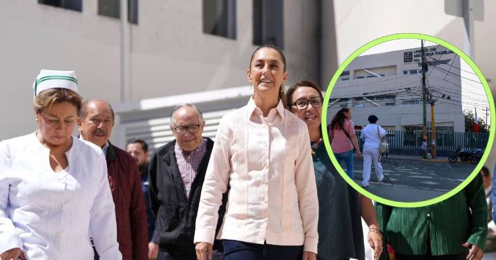 Sheinbaum inaugura la clínica 93 del IMSS, “Cerro Gordo”