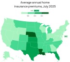 Where home insurance costs the most