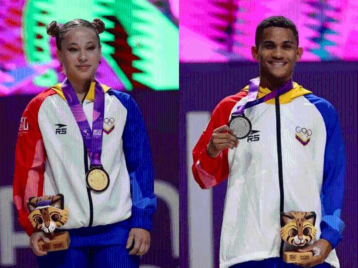 Juegos Panamericanos Junior Asunción 2025: Kerlys Montilla y David García suman oro para Venezuela en levantamiento de pesas