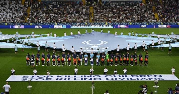 UEFA emite duro mensaje en Supercopa de Europa: “Dejen de matar niños y civiles”