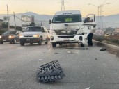 Choque en bulevar 2000 deja una mujer lesionada