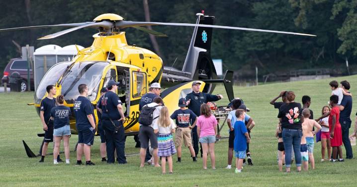 'We're community minded, community first': National Night Out draws thousands to Strasburg park