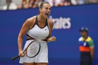 Defending champion Aryna Sabalenka wins her first match at the US Open