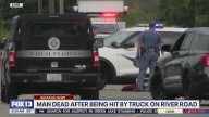 Man dead after being hit by truck on SR