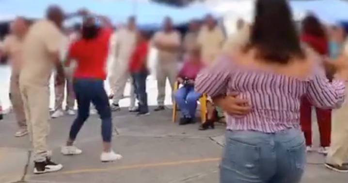 Realizan concurso de baile en Reclusorio Norte como parte de reinserción social