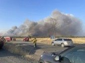 Evacuation alerts near Reardan as Crescent Road Fire moves towards Spokane River